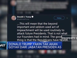 Trump Yakin Tak Akan Tergeser dari Kursi Presiden AS