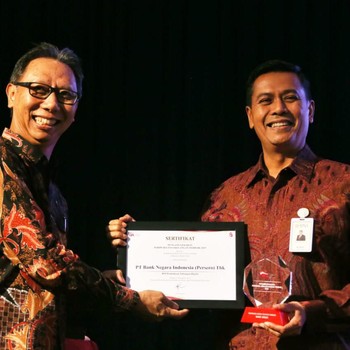 BNI Group Memenangkan Kategori Pariwara Televisi