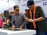 CT Resmikan Sekolah & Masjid untuk Korban Gempa-Tsunami Palu