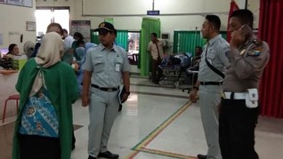Jasa Raharja Santuni Korban Tergulingnya Bus di Blitar