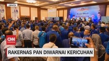 VIDEO: Rakernas PAN Diwarnai Kericuhan