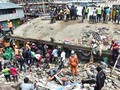 FOTO: Bangunan Enam Lantai Runtuh di Kenya