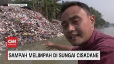 VIDEO: Sampah Melimpah di Sungai Cisadane