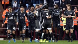Hasil Liga Inggris: Leicester Jaga Jarak dengan Liverpool