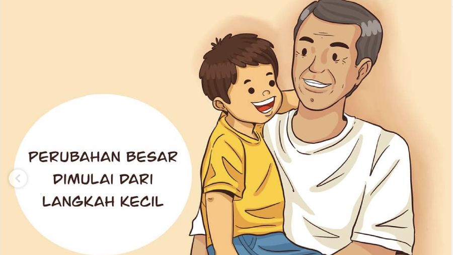 Cita-cita setinggi langit seperti yang disampaikan Soekarno juga pernah ada di kepala bocah asal Solo. Ialah presiden kita sekarang, Joko Widodo.
