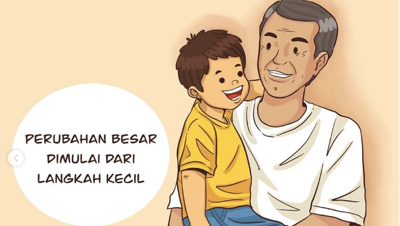 Cita-cita setinggi langit seperti yang disampaikan Soekarno juga pernah ada di kepala bocah asal Solo. Ialah presiden kita sekarang, Joko Widodo.