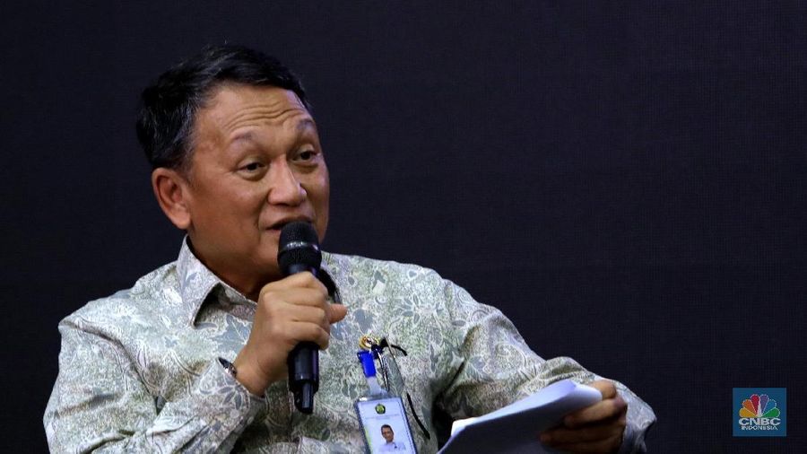 Menteri ESDM Arifin Tasrif (CNBC Indonesia/Muhammad Sabki)