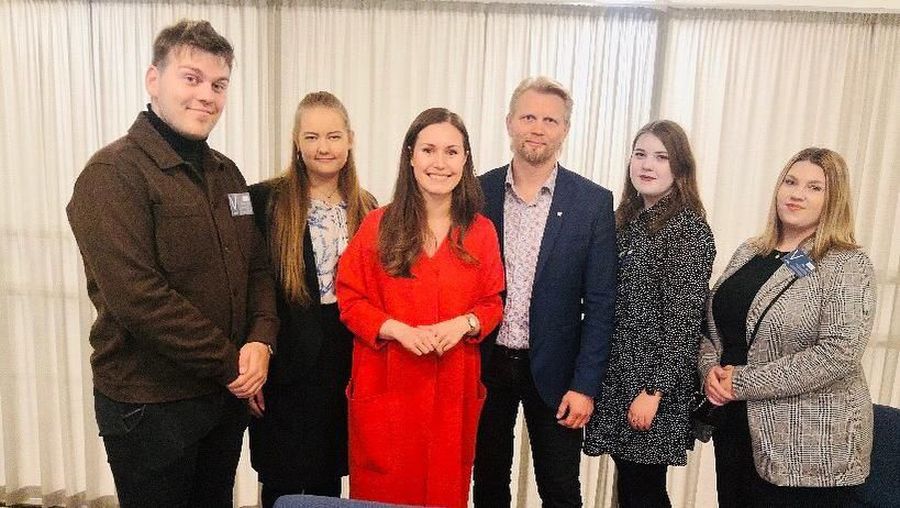 Sanna Marin yag masih berusia 34 tahun baru saja terpilih menjadi Perdana Menteri Finlandia.