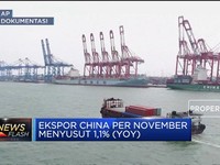 Gawat... Ekspor China Terkontraksi Lagi..