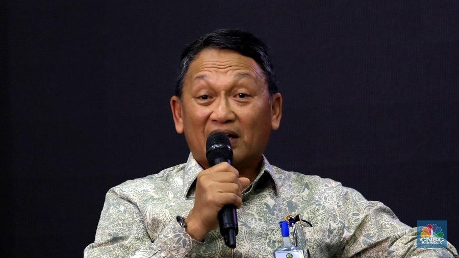 Menteri ESDM Arifin Tasrif (CNBC Indonesia/Muhammad Sabki)