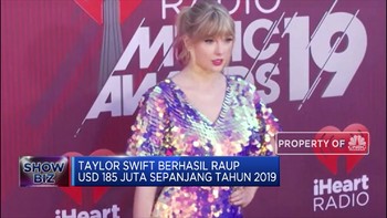 Taylor Swift Kembali Jadi Musisi dengan Bayaran Tertinggi