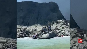 VIDEO: Detik-detik Sebelum Gunung Api Selandia Baru Meletus