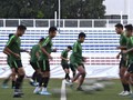 FOTO: Wajah Serius Timnas Indonesia Jelang Lawan Vietnam