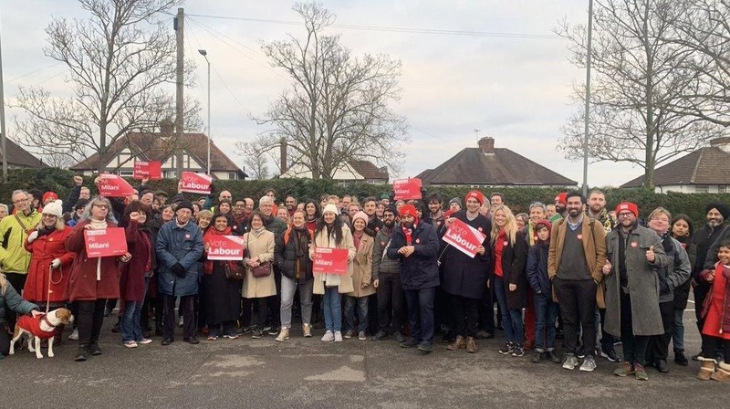 Ali Milani, 25 tahun, menjadi calon legislatif dari Partai Buruh yang akan bertanding dalam Pemilu melawan Partai Konservatif Boris Johnson, 12 Desember nanti.