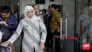 Khofifah Kumpulkan Kepala Daerah se-Jatim Usai OTT Saiful