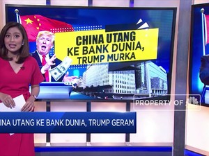 China Utang ke Bank Dunia, Trump Geram