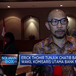 Erick Thohir Tunjuk Chatib Basri Jadi Wakil Komut Mandiri