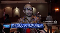 Erick Thohir Tunjuk Chatib Basri Jadi Wakil Komut Mandiri