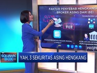 Yah, 3 Sekuritas Asing Hengkang