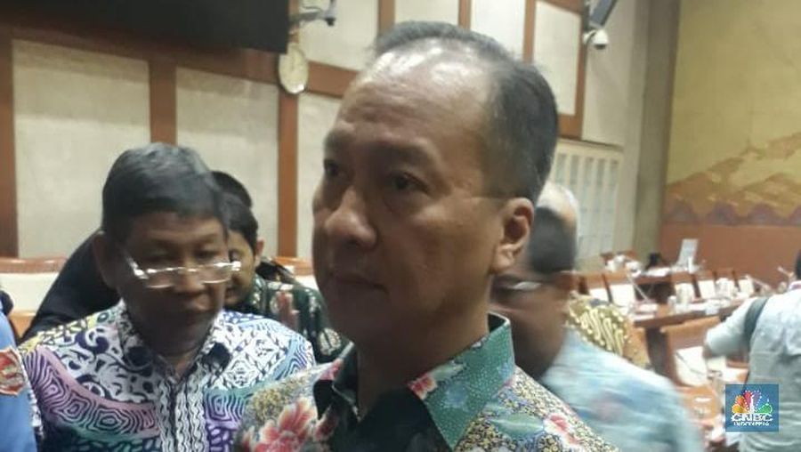 Menteri Perindustrian Agus Gumiwang (CNBC Indonesia/Ferry Sandi)