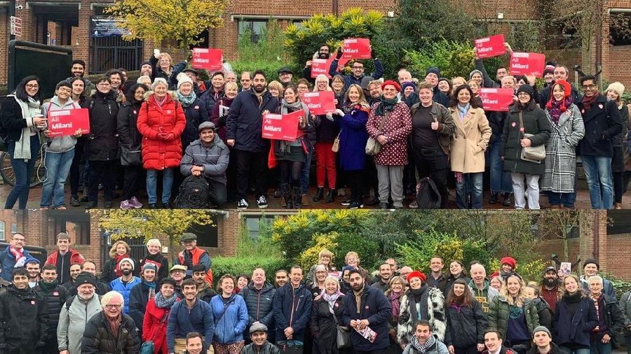 Ali Milani, 25 tahun, menjadi calon legislatif dari Partai Buruh yang akan bertanding dalam Pemilu melawan Partai Konservatif Boris Johnson, 12 Desember nanti.