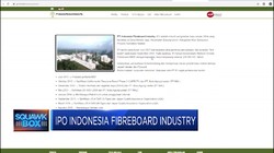 IPO Indonesia Fibreboard Industry