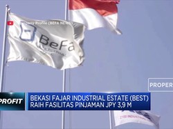Bekasi Fajar Industrial Raih Pinjaman JPY 3,9 M