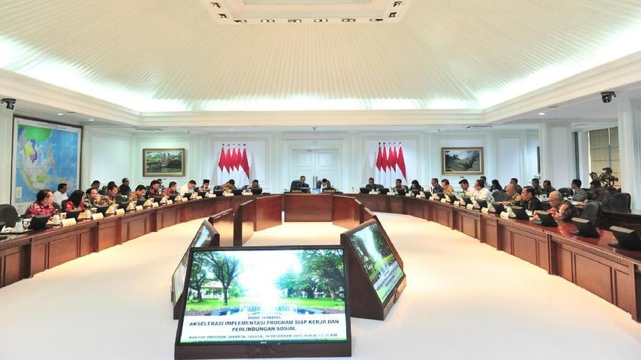 Rapat Terbatas Jokowi di Istana Negara RI (Dok. Setkab)