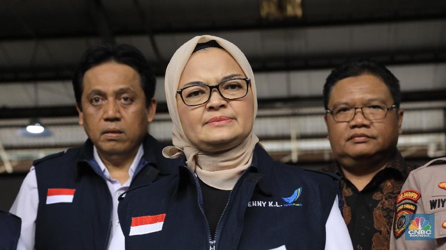 Kepala BADAN POM RI Penny K.Lukita (CNBC Indonesia/Muhammad Sabki)