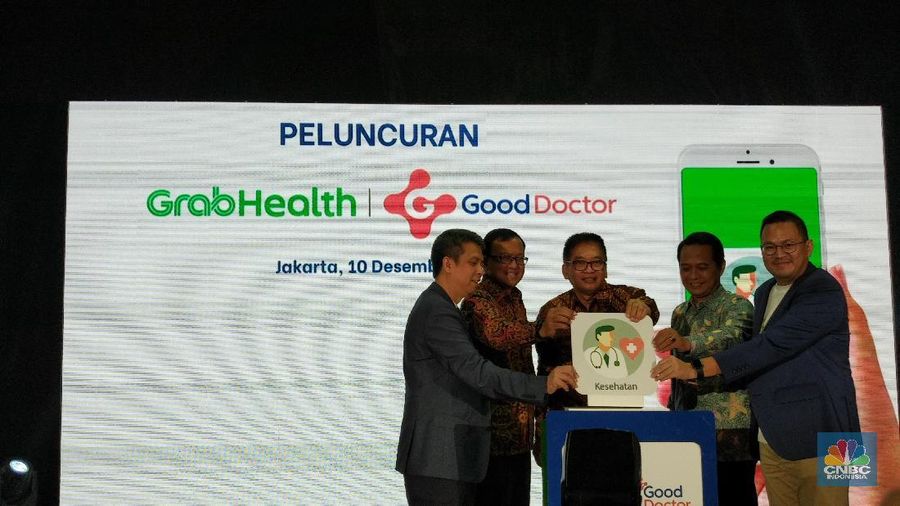 Grab Indonesia resmi meluncurkan fitur layanan kesehatan bernama GrabHealth powered by Good Doctor.