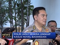 Polri Janji Segera Ungkap Kasus Novel Baswedan