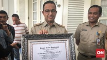 Anies Pamer Penghargaan Antikorupsi: Ini Komitmen Pemimpinnya