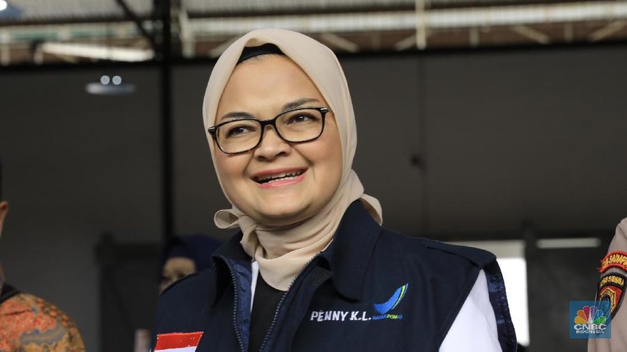 Kepala BADAN POM RI Penny K.Lukita (CNBC Indonesia/Muhammad Sabki)