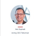 Emma ke Pertamina, Heri Supriadi Jadi Acting CEO Telkomsel