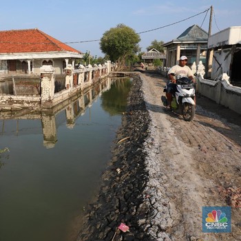 Duh! Abrasi 15 Tahun Buat Kampung di Bekasi ini Ditinggalkan