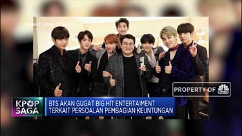 Perkara Bagi Hasil, BTS akan Gugat Big Hit Entertainment