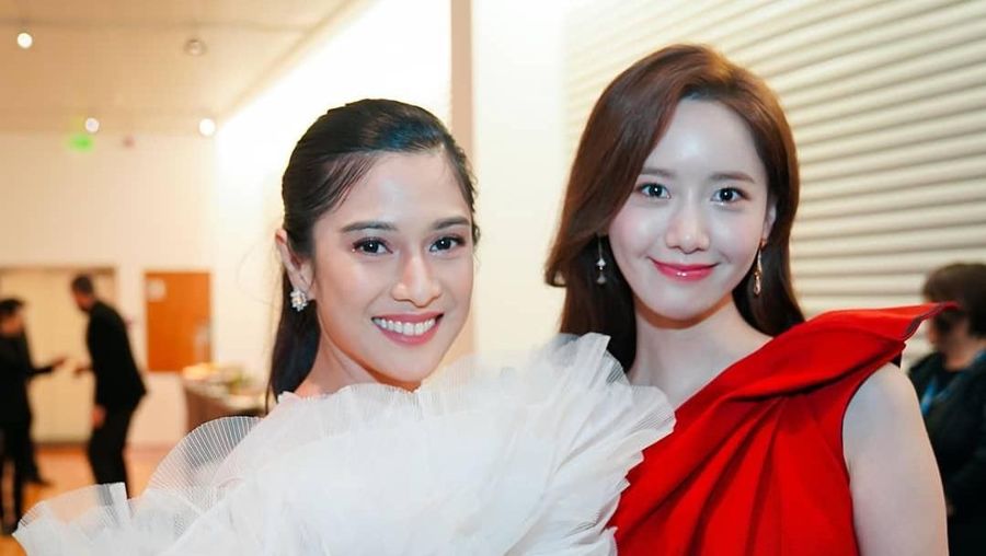 Dian sastro hadiri IFFAM 2019 dan berpenampilan tak kalah cantik dari Yoona.