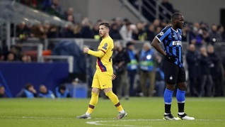 Babak I Liga Champions: Inter vs Barcelona Imbang 1-1