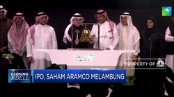 IPO, Saham Aramco Langsung Melambung 10%