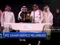 IPO, Saham Aramco Langsung Melambung 10%