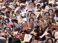 FOTO: Dukungan dari Myanmar untuk Suu Kyi