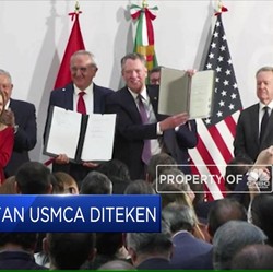 Perjanjian Pengganti NAFTA Resmi Diteken!