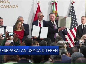 Perjanjian Pengganti NAFTA Resmi Diteken!