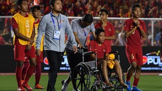 Cedera Parah, Evan Dimas Yakin Pemain Vietnam Tak Sengaja