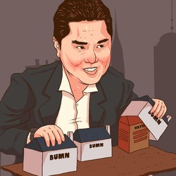 Gebrakan Lanjut, Sudah 7 BUMN Petingginya Dirombak Erick