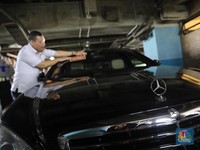 Ini Penampakan Mercy Hingga Alphard yang Nunggak Pajak di GI