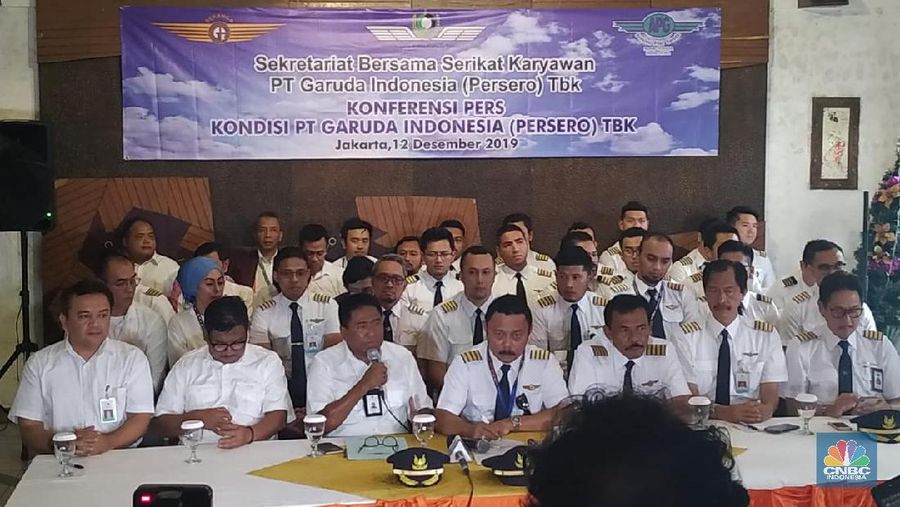 Demikian pernyataan sikap Sekretariat Bersama (Sekber) Garuda Indonesia.