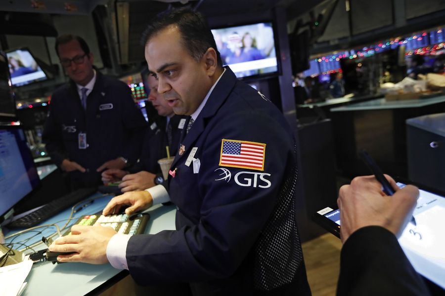 Pasar Finansial Wall Street (AP Photo/Richard Drew)