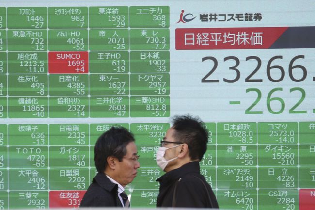 Wall Street Ambles Lagi Bursa Saham Asia Berjatuhan<script async src=
