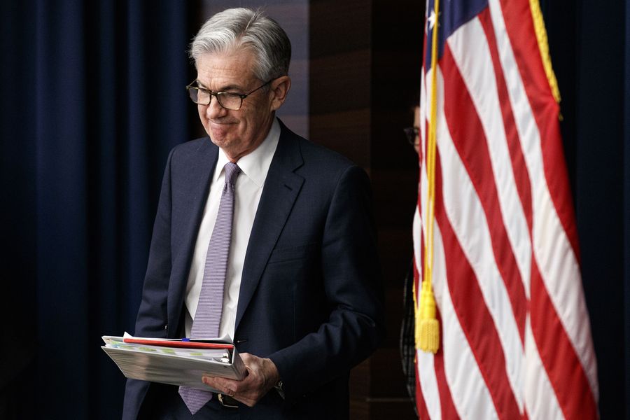 Gubernur bank sentral Amerika Serikat (AS) Federal Reserve, Jerome Powell (AP Photo/Jacquelyn Martin)